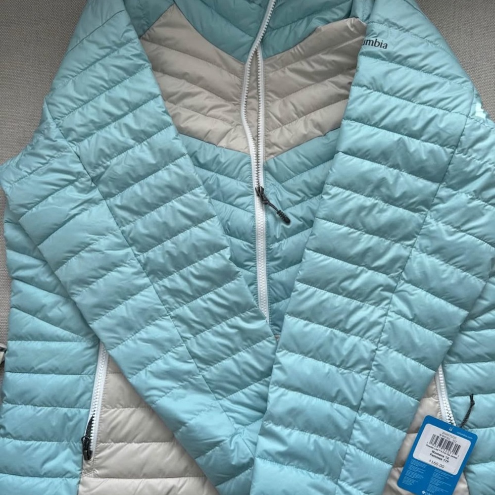 Columbia Women's Light Blue Puffer Jacket